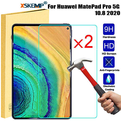 #ad 2Pcs Huawei MatePad M6 8.4 10.8 MatePad Pro 10.8 Tempered Glass Screen Protector $9.99