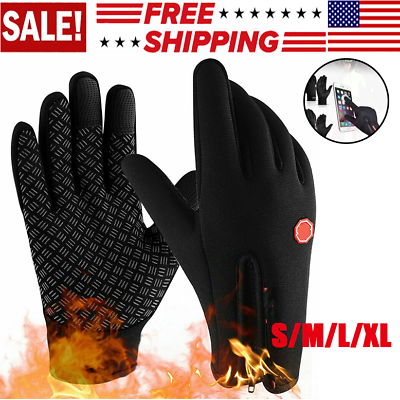 #ad Thermal Windproof Waterproof Winter Gloves Touch Screen Warm Mittens Men Women $4.99