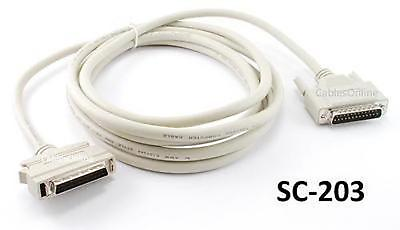 #ad 10ft SCSI 2 HPDB50 Male to DB25 Male 25 Pair Molded Cable CablesOnline SC 203 $24.95