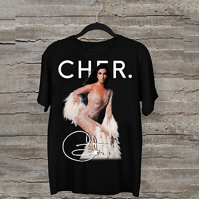 #ad New Rare Cher Tour Tee Collection Singer Unisex S 235XL T Shirt FREESHIP $19.99