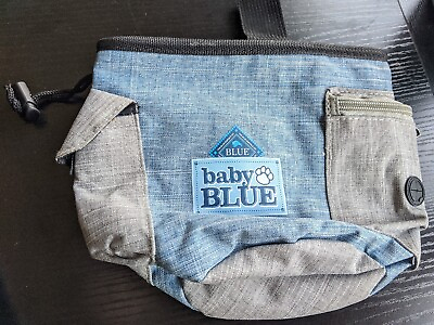 #ad Blue Buffalo Baby Reusable Cloth Portable Pet Bowl Food Water Travel $18.00