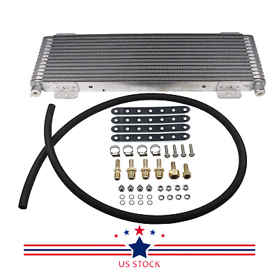 #ad Brand New Transmission Oil Cooler Low Pressure Drop Heavy Duty 40000 GVW $109.97
