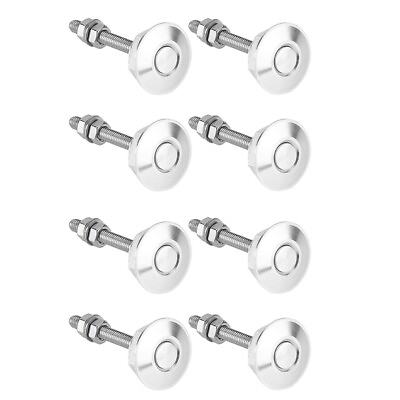 #ad 8X Long Push Button Release Hood Pins Bonnet Lock Clip Bumper Kit J5A6 AU $32.99