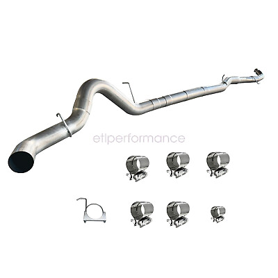 #ad Stainless Steel 5quot; Exhaust 11 15 GM 2500 3500 Duramax 6.6L V8 Turbo $562.97