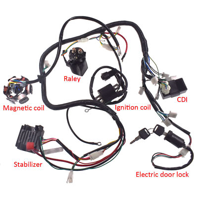 #ad Electric Wiring Harness CDI Coil Stator for GY6 125CC 150CC ATV Quad Go Kart US $69.66