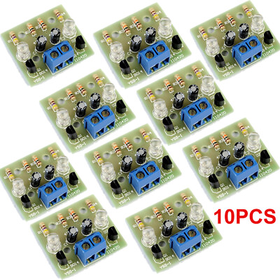 #ad 10PCS Simple LED Flash DIY Kits Circuit Electronic Production DIY Suite 1.2mm AU $11.99