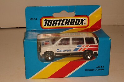#ad Matchbox #64 Chrysler Caravan with Original Box $14.95