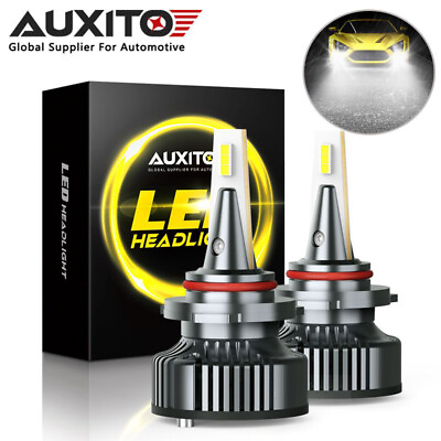#ad 2X AUXITO 9005 HB3 LED Headlight HIGH Bulb BEAM Bright Super 16000LM CANBUS $42.99