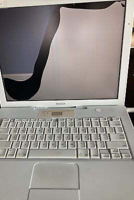 #ad Vintage Apple PowerBook G4 Laptop Model A 1055 FOR PARTS Or Repair $24.99