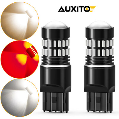#ad AUXITO 1156 P21W 7506 BA15S LED Backup Reverse Light Bulbs 6000K REPLACE HALOGEN $12.59