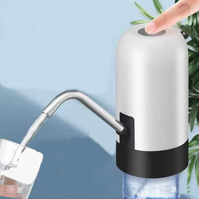 #ad USB Charging Water Bottle Switch Pump Electric Automatic Dispenser 5 Gallon $7.88