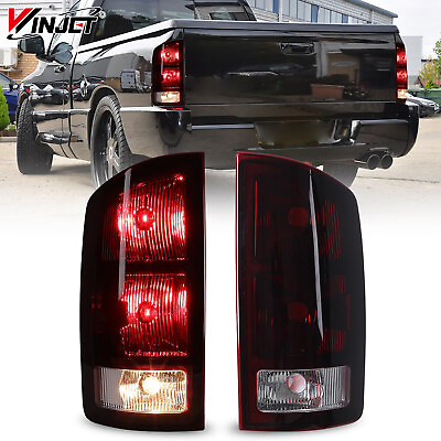 #ad Pair Tail Lights For 2002 2006 Dodge Ram 1500 2500 3500 Rear Lamps LeftRight $59.99