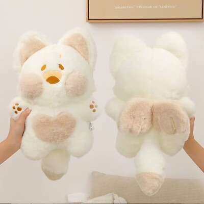 #ad Cute Cat Plush Pillow 24quot; Red Panda Bear Doll Soft Stuffed Kitten Toy Doodle $14.99