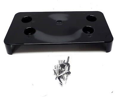 #ad 23417061 Front License Plate Bracket Black Meet Kettl for 2018 2019 Cadillac XTS $24.70