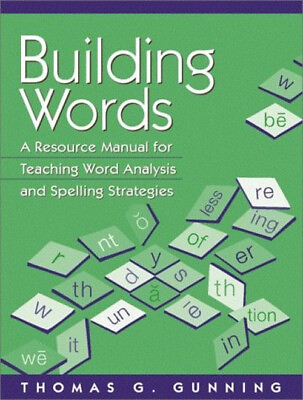 #ad Building Words : A Resource Manual for Teaching Word Analysis and $14.96