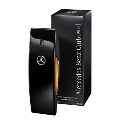 #ad Mercedes Benz Men#x27;s Mercedes Benz Club Black EDT 3.4 oz Fragrances 3595471041197 $63.12