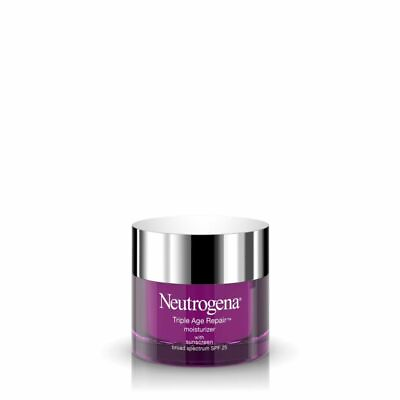 #ad Neutrogena Triple Age Repair Moisturizer SPF 25 1.7 oz 48 ml New unbox $12.90
