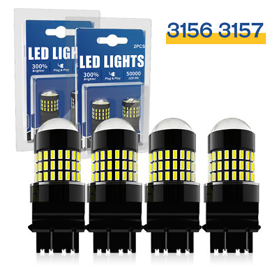 #ad 6500K LED Reverse Brake Turn Signal Light Running Bulb 6500K 3157 3156 3057 4157 $29.99