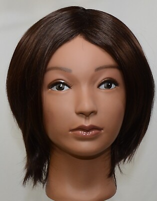 #ad Kalyss Short Bob Wig for Women Chocolate Brown High Quality Synthetic $29.75