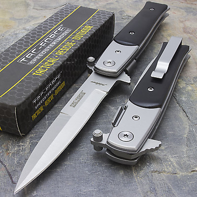 #ad 8.5quot; TAC FORCE SPRING ASSISTED TACTICAL FOLDING POCKET KNIFE Blade Assist Open $13.95