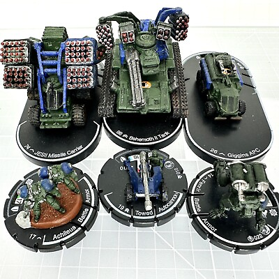 #ad Mechwarrior Battletech Mech Tanks Swordsworn Army Fantasy Miniature Wizkids Lot $18.95