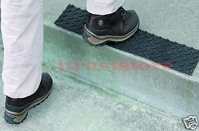 #ad RUBBER NON SLIP STICK SAFETY STEP FOR STAIR ON TRUCK RAIL RUNNING BOARDS TRAILER $15.67