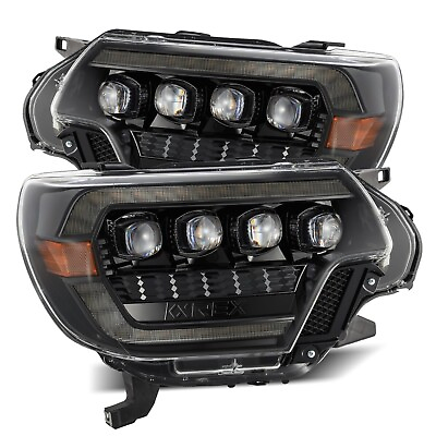 #ad For 12 15 Toyota Tacoma Nova Alpha Black LED Projector Headlight Headlamp 1 Set $880.00