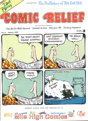 #ad COMIC RELIEF MAGAZINE 1989 Series #8 Very Good $4.12