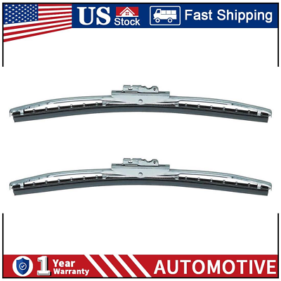 #ad #ad 2X Wiper Blade 12quot; Front Classic Windshield window For 1949 Chrysler Crown PA $77.96