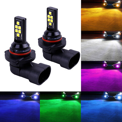 #ad G4 Automotive 2x HB3 9005 LED Bulbs Advanced SMD 3030 Bright Colorful DRL Light $17.59