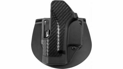 #ad Blackhawk Carbon Fiber Standard Holster Glock 26 27 Left Handed # 415001BK L New $27.99