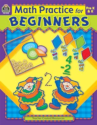 #ad Math Practice for Beginners: Pre K k Teacher Created Resources Staff Shir... $6.24