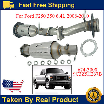 #ad For Ford F250 350 Diesel 6.4L 2008 2010 Catalytic Converter amp;DPF 6741001 6743000 $1689.00