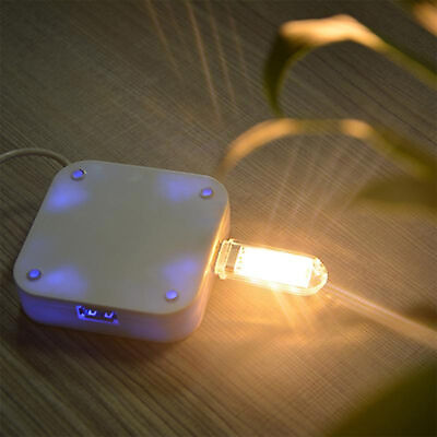 #ad Usb Lamp Light Soft Light Bright Portable Night Light Compact $7.04