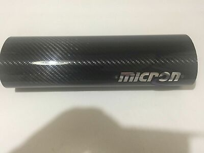 MICRON REPLACEMENT MUFFLER SLEEVE R H CARBON 400MM UNDERSEAT STYLE AU $120.00