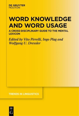 #ad Vito Pirrelli Word Knowledge and Word Usage Paperback $52.31