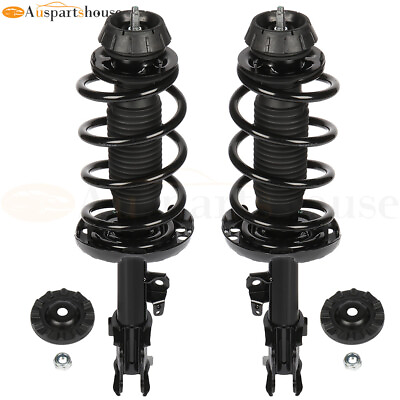 #ad For Kia Soul 2010 2013 2.0L 1.6L Pair Front Struts Shocks Coil Spring Assembly $110.19