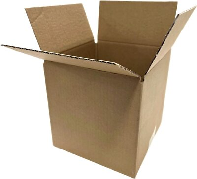 #ad 100 7x7x7 Cardboard Paper Boxes Mailing Packing Shipping Box Corrugated Carton $53.95