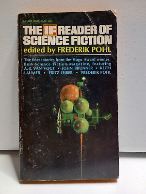 #ad The If Reader Of Science Fiction edited by Frederik Pohl 1966 Paperback $3.84