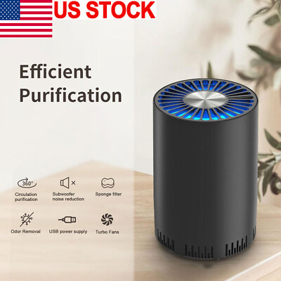 #ad Home Air Purifier Cleaner Odor Pet Dander Eliminator for small room Air Filter $9.99