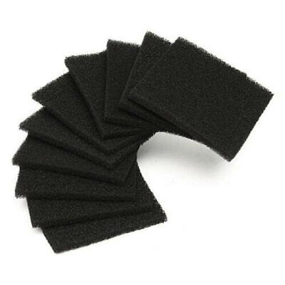 #ad Wholesale 10Pcs Square Universal Activated Carbon Air Filter Sponge Foam Pad $10.78