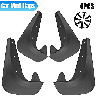 #ad #ad 4PCS Car Mud Flaps Splash Guards For Front or Rear Auto Accessories Universal US $15.98