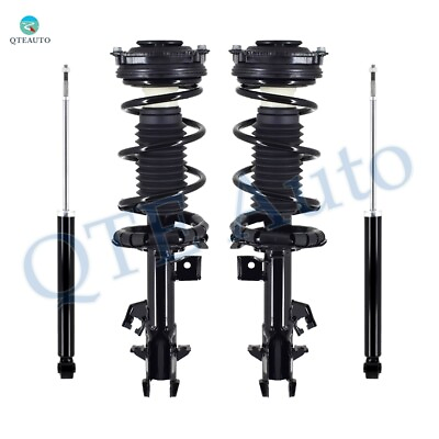 #ad Set Front Quick Complete Strut Coil Spring Rear Shock For 2009 2014 Nissan Cube $169.29
