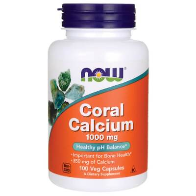 #ad #ad NOW Foods Coral Calcium 1000 mg 100 Veg Caps $12.88