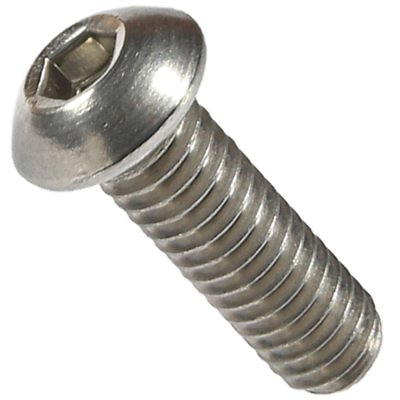 #ad 5 16 18 Button Head Socket Cap Screws Allen Hex Drive Stainless Steel 18 8 $18.95