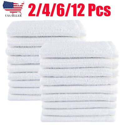 #ad 2 12 Bar Towels 100% Cotton Kitchen Towel Clean Restaurant 12quot;x12quot; FAST SHIP $8.99