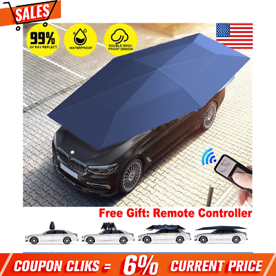 #ad Fully Automatic Car Tent Umbrella Portable Vehicle Canopy Cover Sun Shade US $112.89