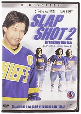 #ad Slap Shot 2 Breaking the Ice DVD GOOD $3.68