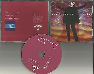 #ad ROBERT MILES Fable ULTRA RARE 1997 USA PROMO Radio DJ CD single MINT ASCD 3295 $14.99