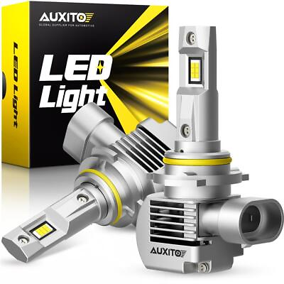 #ad 2X HB4 AUXITO 9006 LED Headlight Bulb Combo High Beam Low Super White Q16 $46.99